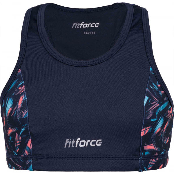 Fitforce REDONDA Dívčí fitness podprsenka