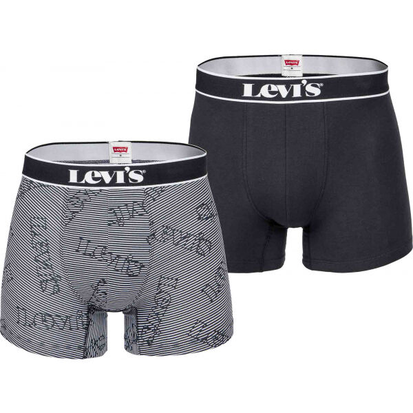 Levi's LOGO STRIPE BOX Pánské boxerky