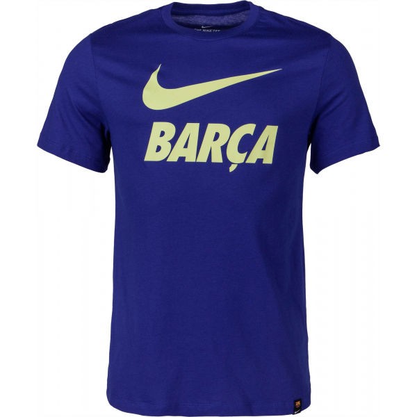 Nike FC BARCELONA TEE SNR Pánské fotbalové tričko