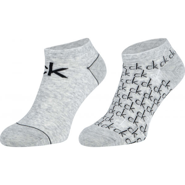 Calvin Klein 2PK REPEAT LOGO Dámské ponožky
