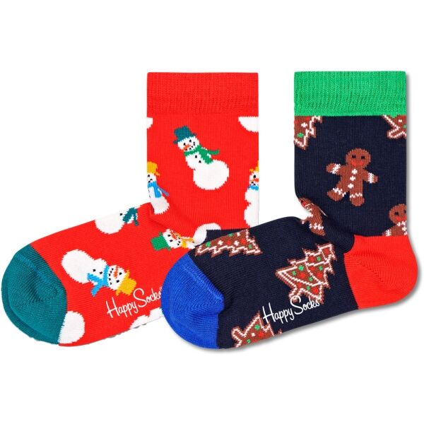 HAPPY SOCKS HOLIDAY GIFT SET 2P Dětské ponožky